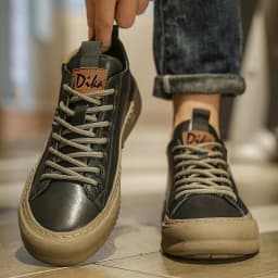 Men's Casual Sports Shoes, Fashionable Retro Classic Handmade Design, Breathable and Warm, Suitable for All Seasons, Ideal for Daily Wear, Outdoor Activities, Mountaineering, Hiking, Durable and Wear-Resistant, Not Easily Dirty, Hiking Shoes, Fun Running Shoes for Men