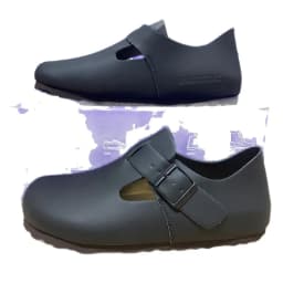 High-end all-inclusive men's and women's genuine leather cork thick-soled insole height-increasing Bokun shoes casual shoes