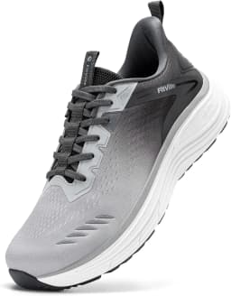 FitVille Extra Wide Mens Sport Shoes Breathable Gym Athletic Workout Cross Training Running Max Cushion Sneakers For Men