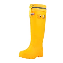 2026 Women's Fashion High-Top Rain Boots Adjustable Drawstring Buckle Non-Slip Waterproof Outdoor Hiking Canyoning Muck Shoes