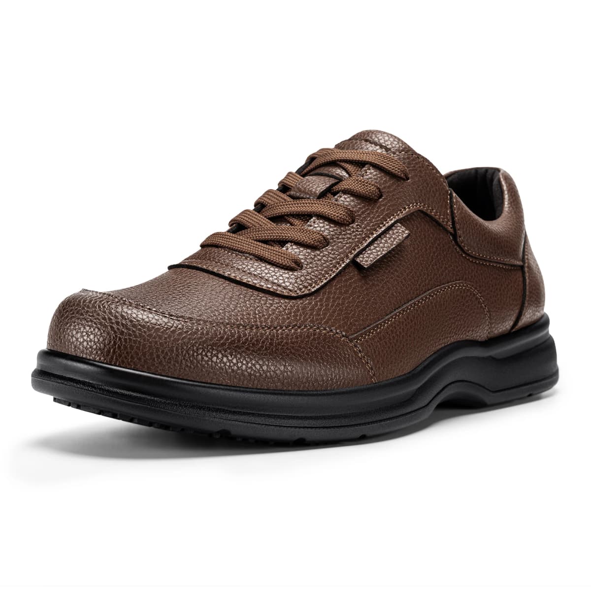 FitVille Men's Casual Shoes Wide Business Formal Dress Shoes for Men Oxford Top Luxury Brand Comfortable Sneakers Lightweight