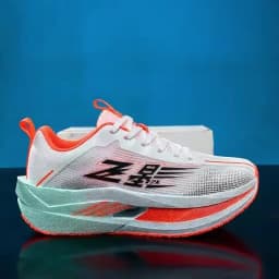 Men Carbon Plate Running Shoes Breathable Athletic Sneakers Shock Absorb Trainers Outdoor Marathon Jogging Women Tennis Shoes