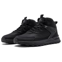 HOBIBEAR Men Wide Width Ankle Boots Mid-Top Hiking Running Shoes Non-Slip Outdoor Trail Walking Sneakers for Male