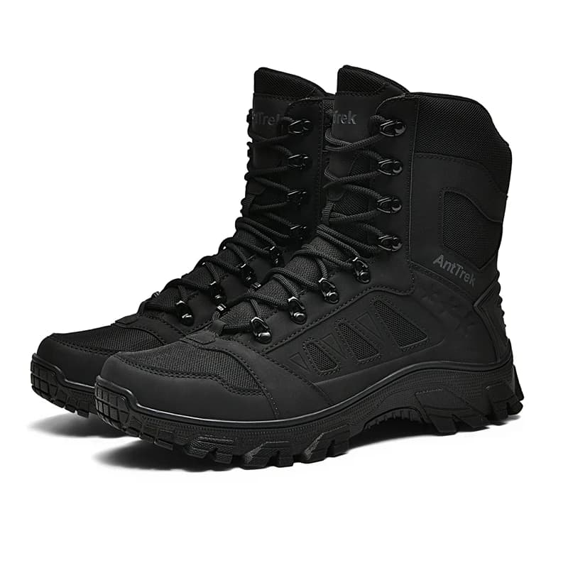 Men Military Tactical Boots Army Boots High Quality Male Climbing Hiking Shoes Lace Up Women Camping Safety Ultrallight Unisex