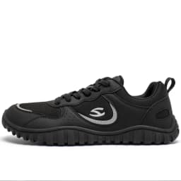 HOBIBEAR Unisex Wide Toe Sneakers Comfortable Walking Shoes Lace Up Outdoor Travel Breathable Running Sneakers