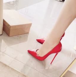 2026 New High Heel Classic Versatile Comfortable Thin Heel Sexy Ultra Shallow Mouth Open Toe Large Commuter Single Shoe33-46