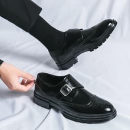 Fashion Formal Wedding Shoes Men Trend Casual Business Leather Shoes For Men High Quality Social Brogues Leather Shoes Male
