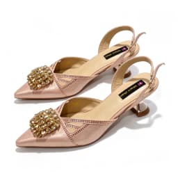 New Italian Pumps & Bag Set 2026 INS Style Pointed Elegant Champagne Color Rhinestone High Heels For Wedding Party Evening Women
