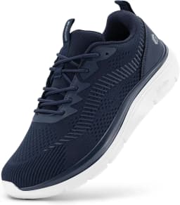 FitVille Men'S Wide Width Orthopedic Walking Sneakers Lightweight Comfort Tennis Shoes For Gym Workout, Foot Pain Relief For Plantar Fasciitis, Wide Feet & All Day Standing