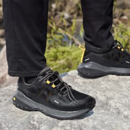 Fittington Hiking Shoes Wide Toe Box Waterproof Low-top Trekking Shoes for Men Non-Slip Quick Wear Sports Sneakers Large Size