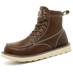 High-Quality Work Boots Safety Shoes Men Waterproof Leather Shoes Ankle Boots Steel Toe Shoes Puncture-Proof Protection Shoes