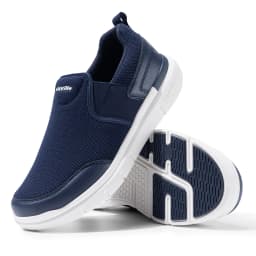 FitVille Men‘s Walking Shoes Extra Wide Plantar Fasciitis Shoes Lightweight for Swollen Feet Orthopedic Foot Pain Relief
