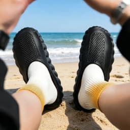 YUYIN Men's Lightweight Outdoor Casual Slippers Women's Summer Soft EVA Slides Female Male Couples Outdoor Street Sandals