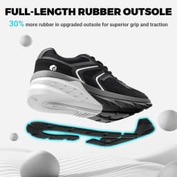 FitVille Extra Wide Shoes For Men Wide Walking Shoes Wide Width Casual Sneakers Comfortable Orthopedic Shoe Arch Support Lightweight For Swollen Feet Plantar Fasciitis Neuropathy