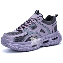 Fashion Women's Safety Shoes Anti-smash Anti-Puncture Work Sneakers Steel Toe Shoes Breathable Lightweight Protection Shoes 2026