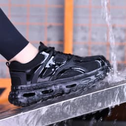 Fashion Women's Safety Shoes Anti-smash Anti-Puncture Work Sneakers Steel Toe Shoes Breathable Lightweight Protection Shoes 2026