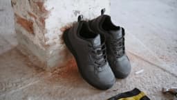 Fitville Extra Wide Toe Work Shoes Indestructable Steel Toe Protective Safety Shoes for Men Slip Resistant Comfortable Sneakers