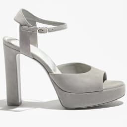 2026 Summer New Arrivals Chunky Heel Round Toe Sandals Platform Thick Sole Ankle Strap Fashion Show Dress Sandals For Women