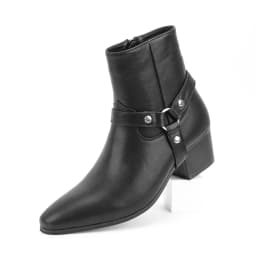 Men's High-Heeled Chelsea Double Elastic Boots