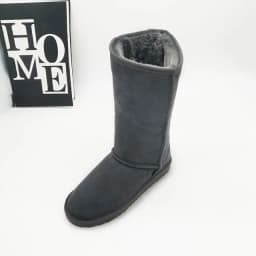 High Boots 2023 New Arrival Winter Mujer Botas Genuine Leather Woman Snow Boots Thick Plush Boots Women's Shoes Warm Shoes