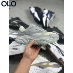 Black White Simple Mesh Dad Shoes Thick Platform Shock Absorb Breathable Casual Sneakers Unisex