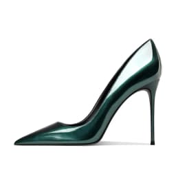 Grey Blue High-Heeled Shoes for Women, Paired with a Pointed, Slender Heel, Shallow Mouth, sexy and Non-Tiring Single Shoe