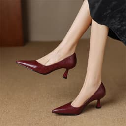 FEDONAS Women Basic Pumps High Heels Nude Pumps Wedding Bridal Stiletto Sexy Pointed Toe Lady Office Party Shoes Woman