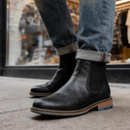Men Boots Fashion Retro 2026 Casual Brand Comfortable Leather Boots