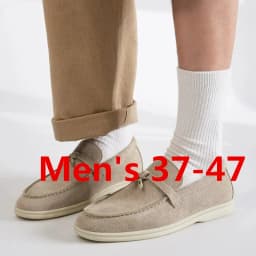 men All genuine leather Walking men's tassel loafers shoes summer Sheepskin Suede Colorful Loafers Casual