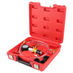 Vacuum Cooling System Car Radiator Coolant Refill Purging Tools Gauge Kit