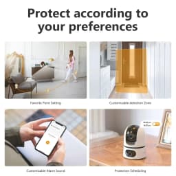 IMOU 6/8MP Ranger Dual Indoor Camera Smart Full-color Night Vision Wide Dual Lens Human & Pet Detection Two-way Audio Monitor
