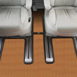 Boat Flooring EVA Foam Decking Sheet Faux Teak Marine Carpet Non-Slip Self-Adhesive Flooring Material for Kayak 94 X 35 Inch