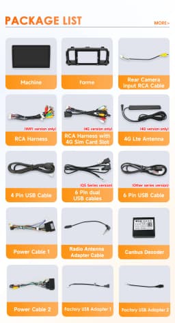 Hizpo Wireless CarPlay Android Auto For Peugeot Expert 3 Citroen Jumpy 3 SpaceTourer 2016 - 2021 Car Radio Multimedia Video GPS