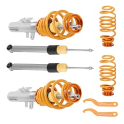 Adjustable Height Lowering Coilovers Suspension Coil Spring Strut Kits for Citroen C4 2004-2013 Shock Absorbers Struts