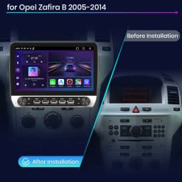 Junsun 10" Button CarRadio forOpel Zafira B 2005-2014 GPS Multimedia Stereo BT FM RDS Wireless CarPlay for Apple Android Auto 4G
