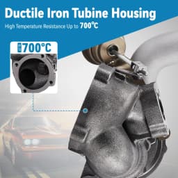 K03 K03S Upgrade Turbo For Audi A3 A4 TT For VW Seat Skoda 1.8T K04-001 53049500001 Turbocharger Turbine