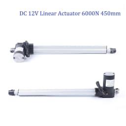 450mm Linear Actuator Electric High Speed Durable Stroke for Industrial Home, Robotics and Office Usage