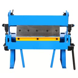 Manual Sheet Shear Brake Roller Bending Machine Metal 135 degrees Max 305mm