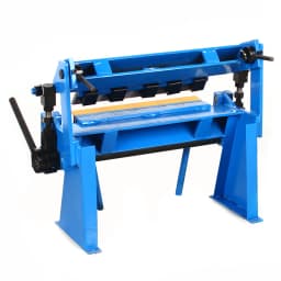 Manual Sheet Shear Brake Roller Bending Machine Metal 135 degrees Max 305mm