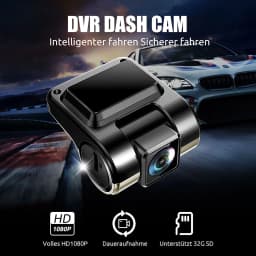 ESSGOO Night Vision Dash Cam 1080P Video Recorder Car Auto Vehicle DVR Camera Dash Cam G-Sensor Camera Car DVR 32G TF Card 170°