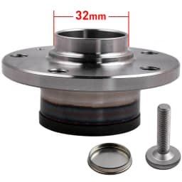 Rear Wheel Bearing HUB For Audi Q3 A3 VW Passat 3C2 3C5 A32 3G5 3G2 1T0598611B
