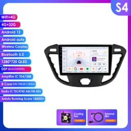 9" Hizpo Wirless CarPlay Android Auto Car Radio for Ford Transit Tourneo Custom 2013 - 2021 Multimedia Navi GPS BT 4G RDS DSP