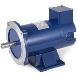 SucceBuy Brushed DC Motor 1/2HP 90V 56C 1750RPM TENV 2.05 N.m Rated Torque for Wire Peeler Baler Paper Cutter w/ 2x Carbon Brush