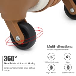 Kono Suitcase Lightweight Hardside Luggage ,Trolley Travel Luggage with 4 Twin Wheels & Tsa Lock, Abs Material(S m L)
