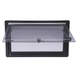 900*500mm Caravan Extrapolated Ventilation Window Sliding Rv Caravan Camper Window Vent Skylight With Blind Screen