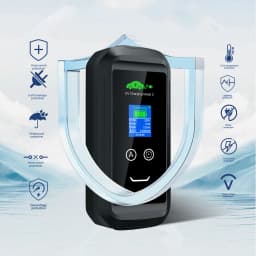 ISIGMA Portable EV Charger Type2 IEC62196-2 16A 11kw Tuya APP EVSE Charging Wallbox Total 7M Type2 Plug Wallbox Electric Cars