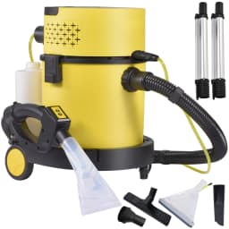 SucceBuy Wet Dry Vacuum Cleaner 5.3 Gallon 2 Peak HP 4-in-1 Portable Shop Vacuum with Blow and Spray Function for Household Car