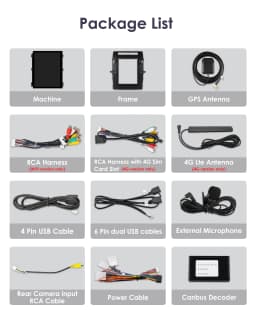 Hizpo For Tesla Style Autoradio For Toyota Verso Corolla 2004-2009 2006 Carplay 4G GPS Car Radio Multimedia 2din Android Auto BT