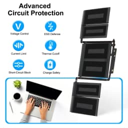 KingSener A1819 Battery for Apple MacBook Pro 13'' Touch Bar A1706 Late 2016 Mid 2017 EMC 3071 EMC 3163 MLH12LL/A MPXV2LL/A
