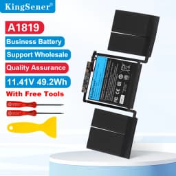 KingSener A1819 Battery for Apple MacBook Pro 13'' Touch Bar A1706 Late 2016 Mid 2017 EMC 3071 EMC 3163 MLH12LL/A MPXV2LL/A